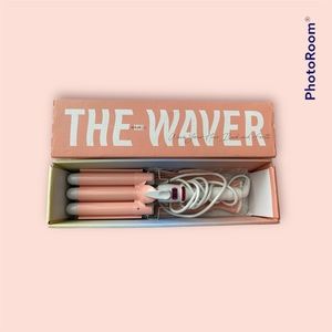 INH Beach Waver Curling Iron | Hair Waver 3 Barrel Ceramic Curler Wand … beauty